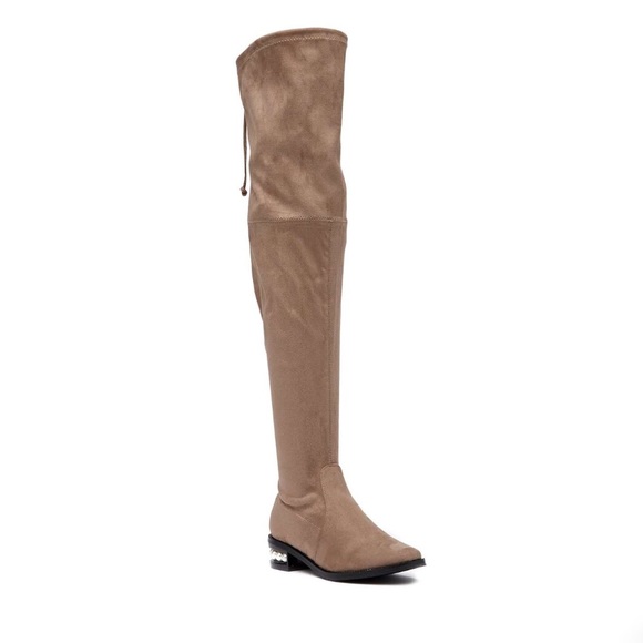 🌟HP🌟Catherine Malandrino Perse Over Knee Boot 8 - Picture 3 of 6